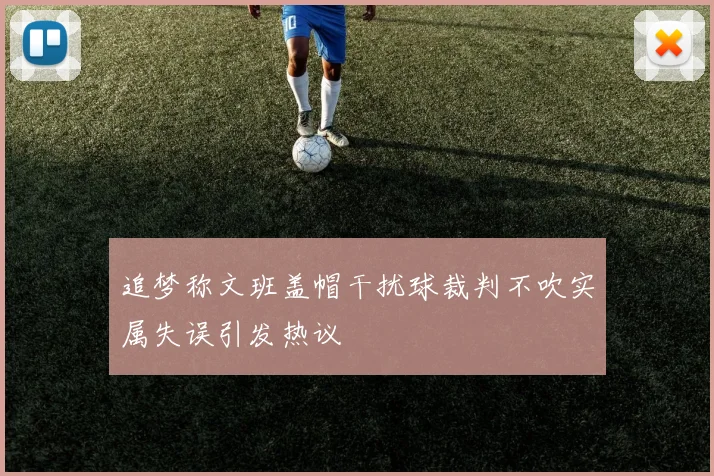 追梦称文班盖帽干扰球裁判不吹实属失误引发热议